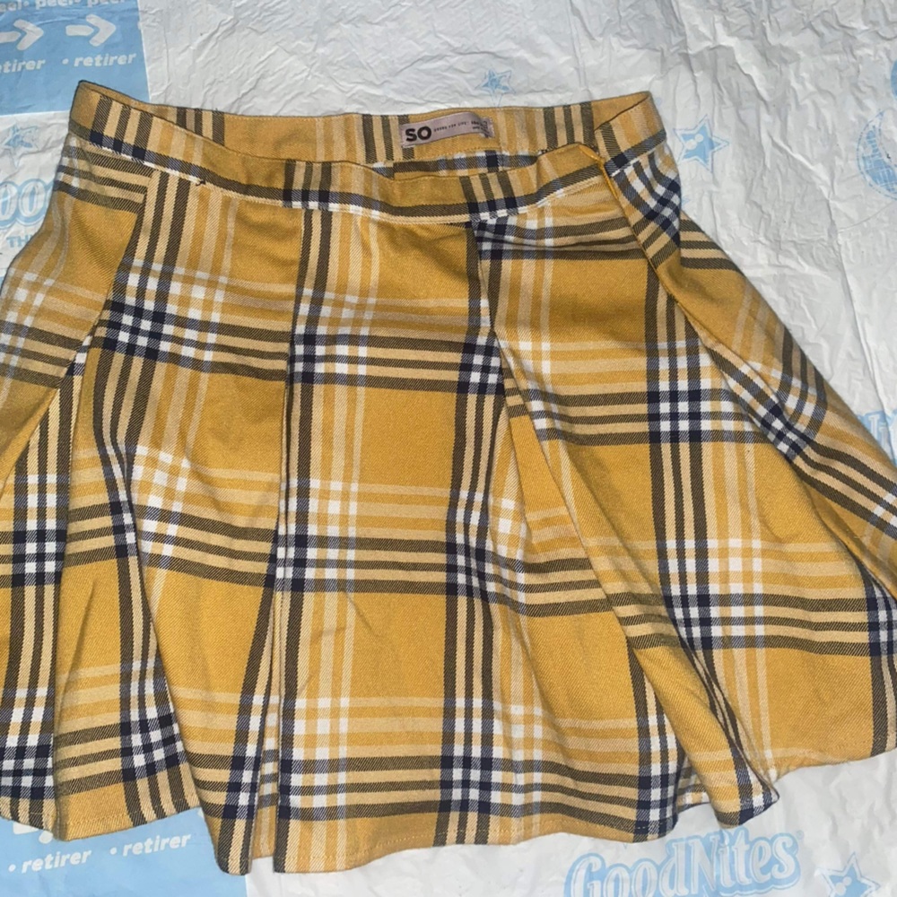 Yellow plaid